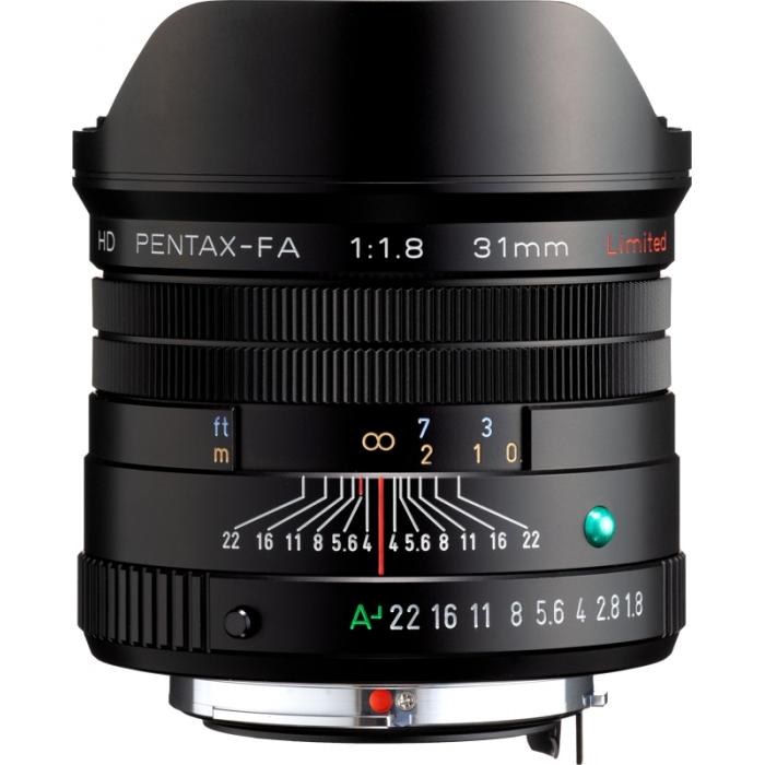 Objektīvi - RICOH/PENTAX PENTAX-FA HD 31MMF1.8 LIMITED (BLACK) 20210 - ātri pasūtīt no ražotāja