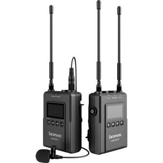 Bezvadu audio sistēmas - Saramonic Lavalier Microphone Set UwMic9S TX9S + RX9S UHF Wireless - быстрый заказ от производителя