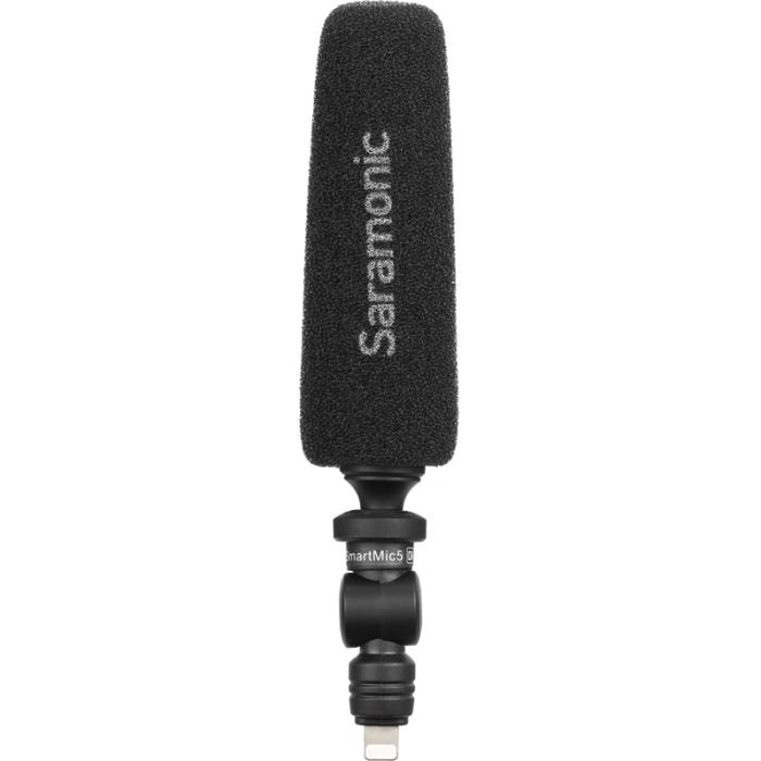 Smartphone Microphones - SARAMONIC SMARTMIC5 Shotgun микрофон со вспышкой для iPhone & iPad DI - быстрый заказ от производителя