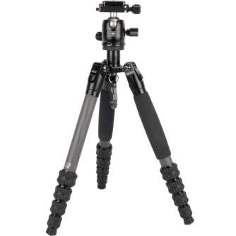 Telefonu statīvi - SIRUI Traveler 5CX Carbon Tripod with B-00K Ball Head - быстрый заказ от производителя