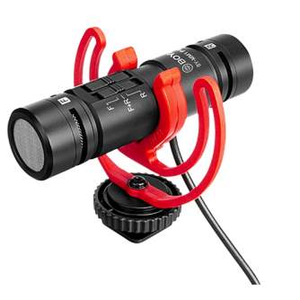 Videokameru mikrofoni - Boya Universal Compact Shotgun Microphone BY-MM1 Pro - ātri pasūtīt no ražotāja