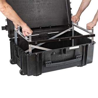 Hard Cases - Explorer Cases Waterproof Rack Frame Trolley Case 7630-B15U - quick order from manufacturer