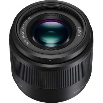 Mirrorless Lenses - Panasonic LUMIX G 25mm f/1.7 Asph. (H-H025E-K) Black - quick order from manufacturer