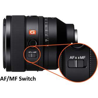 Mirrorless Lenses - Sony FE 50mm F1.2 GM (Black) | (SEL50F12GM) - quick order from manufacturer
