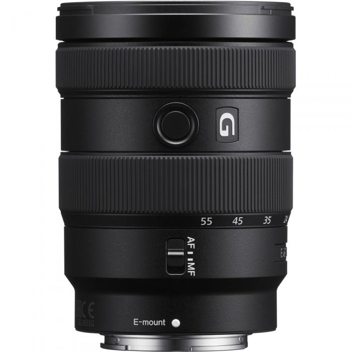 Objektīvi bezspoguļa kamerām - Sony E 16-55mm F2.8 G (Black) | (SEL1655G/B) - ātri pasūtīt no ražotāja