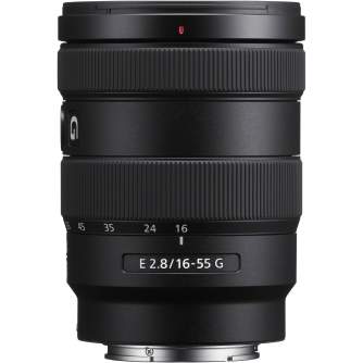 Mirrorless Lenses - Sony E 16-55mm F2.8 G (Black) | (SEL1655G/B) - quick order from manufacturer