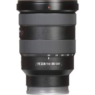 Objektīvi bezspoguļa kamerām - Sony FE 16-35mm F2.8 GM (Black) | (SEL1635GM) - ātri pasūtīt no ražotāja