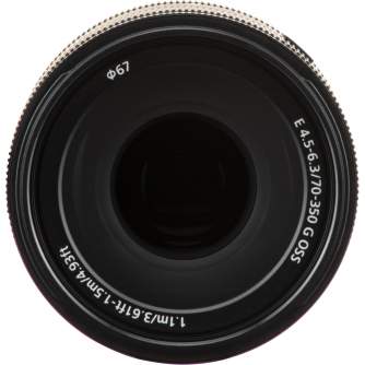 Mirrorless Lenses - Sony E 70-350mm F4.56.3 G OSS (Black) | (SEL70350G) - быстрый заказ от производителя