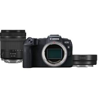 Mirrorless Cameras - Canon EOS RP + RF 24-105mm F4-7.1 IS STM + Mount Adapter EF-EOS R - quick order from manufacturer