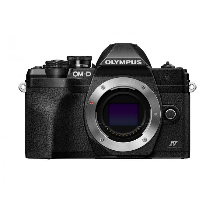 Bezspoguļa kameras - Olympus OM-D E-M10 Mark IV Body (Black) - ātri pasūtīt no ražotāja