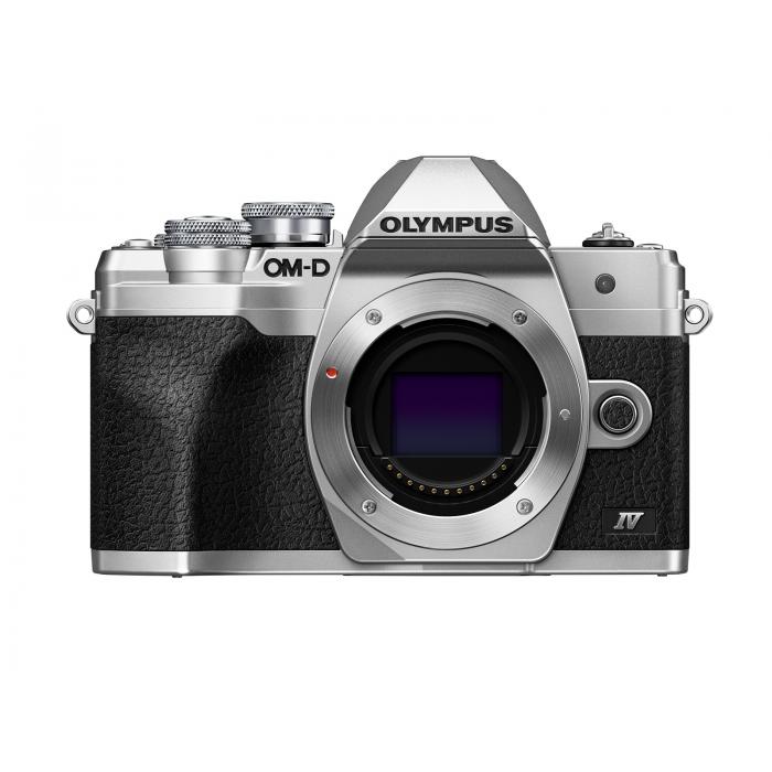 Bezspoguļa kameras - Olympus OM D E M10 Mark IV Body Silver - ātri pasūtīt no ražotāja