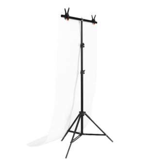 Background Set with Holder - Puluz Photo studio background support 70x200cm + Backdrops 2 pcs DCA0976 - buy today in store and with delivery