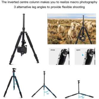 Штативы для фотоаппаратов - SIRUI Traveler 7A Aluminium Tripod 166cm 1.89kg - быстрый заказ от производителя