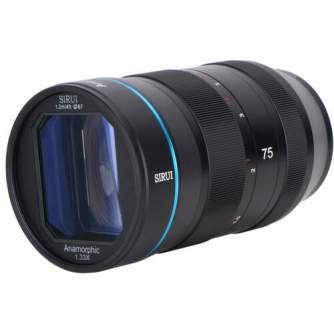 Mirrorless Lenses - Sirui Anamorphic Lens 1,33x 75mm f/1.8 for Sony E-Mount - quick order from manufacturer