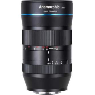 Mirrorless Lenses - Sirui Anamorphic Lens 1,33x 75mm f/1.8 for Sony E-Mount - quick order from manufacturer