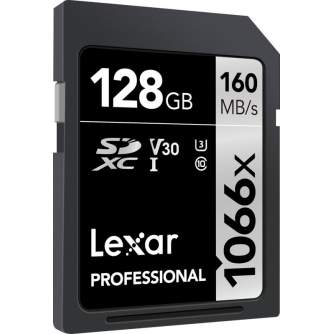 Memory Cards - Lexar Pro 1066x SDXC U3 (V30) UHS-I R160/W120 128GB - quick order from manufacturer