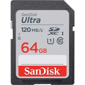 Memory Cards - SanDisk Ultra SDXC UHS-I 140MB/s 64GB (SDSDUNB-064G-GN6IN) - quick order from manufacturer