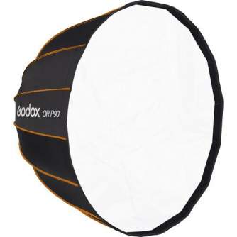 Softboksi - Godox Quick Release Parabolic Softbox QR P90 Bowens - быстрый заказ от производителя