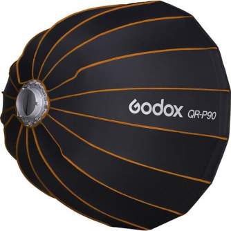 Softboksi - Godox Quick Release Parabolic Softbox QR P90 Bowens - быстрый заказ от производителя