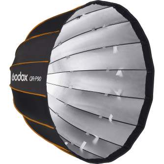 Softboksi - Godox Quick Release Parabolic Softbox QR P90 Bowens - быстрый заказ от производителя