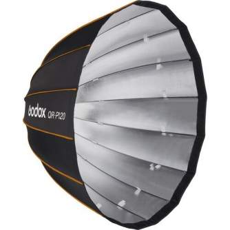 Softboksi - Godox Quick Release Parabolic Softbox QR P120 Bowens - быстрый заказ от производителя