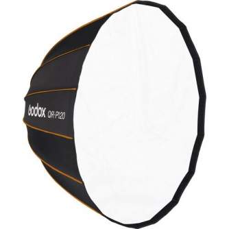 Softboksi - Godox Quick Release Parabolic Softbox QR P120 Bowens - быстрый заказ от производителя