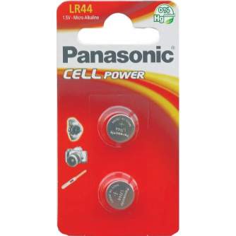 Batteries and chargers - Panasonic battery LR44L/2BB 2 pcs - buy today in store and with delivery