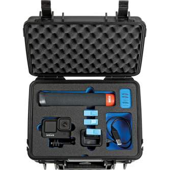 Koferi - BW OUTDOOR CASE TYPE 2000 FOR GOPRO HERO 9 BUNDLE (CHARGE-IN-CASE), BLACK 2000/B/GOPRO9 - ātri pasūtīt no ražotāja