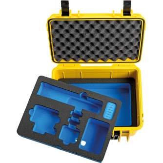 Hard Cases - BW OUTDOOR CASE TYPE 2000 FOR GOPRO HERO 11 (FITS EVEN GOPRO HERO 9/10), CHARGE-IN-CASE, YELLOW 2000/Y/GOPRO9 - quick order from manufacturer