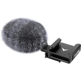 Piederumi kameru zibspuldzēm - SMALLRIG 3526 COLD SHOE ADAPTER WITH WINDSHIELD KIT FOR SONY ZV-E10 & ZV-1 - ātri pasūtīt no ražotāja