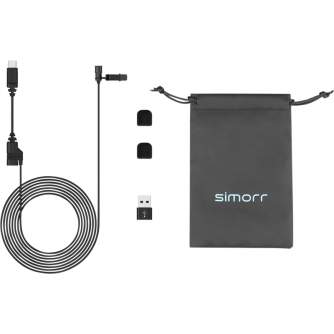 Lavalier Microphones - SMALLRIG 3385 SIMORR WAVE L2 lavalier microphone USB Type-C 3385 - buy today in store and with delivery