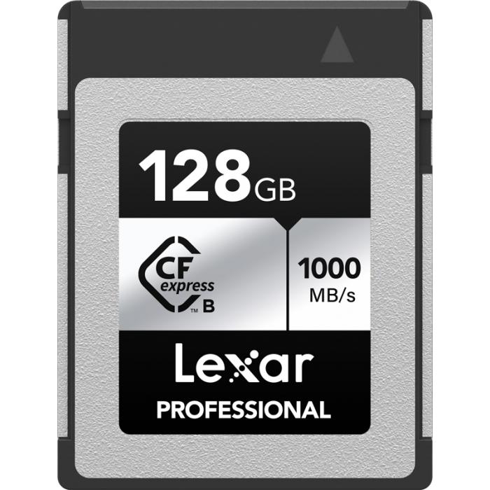 Memory Cards - LEXAR CFEXPRESS PRO SILVER SERIE R1000W600 128GB LCXEXSL128G-RNENG - quick order from manufacturer