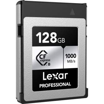 Memory Cards - LEXAR CFEXPRESS PRO SILVER SERIE R1000W600 128GB LCXEXSL128G-RNENG - quick order from manufacturer