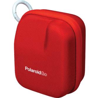 Kameru somas - Polaroid Go Camera Case Red - Protects and clips securely. - быстрый заказ от производителя