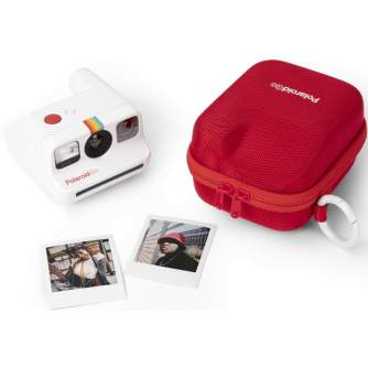 Kameru somas - Polaroid Go Camera Case Red - Protects and clips securely. - ātri pasūtīt no ražotāja