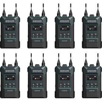 Bezvadu video pārraidītāji - Hollyland Solidcom M1 Wireless Intercom System with 8 Belt Packs - быстрый заказ от производителя