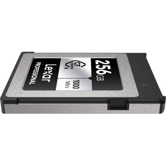 Memory Cards - LEXAR CFEXPRESS PRO SILVER SERIE R1000W600 256GB LCXEXSL256G-RNENG - quick order from manufacturer