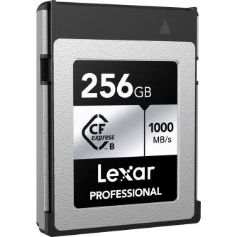 Atmiņas kartes - LEXAR CFEXPRESS PRO SILVER SERIE R1750W1300 256GB LCXEXSL256G-RNENG - ātri pasūtīt no ražotāja