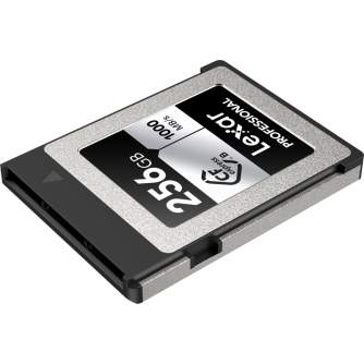 Memory Cards - LEXAR CFEXPRESS PRO SILVER SERIE R1000W600 256GB LCXEXSL256G-RNENG - quick order from manufacturer