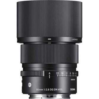 Objektīvi bezspoguļa kamerām - Sigma 90mm F2.8 DG DN [Contemporary] for Sony E-Mount - ātri pasūtīt no ražotāja