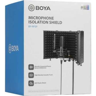 Accessories for microphones - Boya Microphone Isolation Shield BY-RF5P - quick order from manufacturer