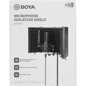 Accessories for microphones - Boya Microphone Isolation Shield BY-RF5P - quick order from manufacturer