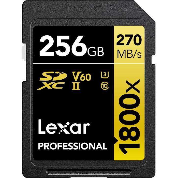 Карты памяти - Lexar memory card SDXC 256GB Professional 1800x UHS-II U3 V60 LSD1800256G-BNNNG - быстрый заказ от производителя