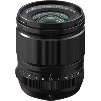 Objektīvi bezspoguļa kamerām - Fujifilm XF18mm F1.4 R LM WR Fujinon - ātri pasūtīt no ražotāja