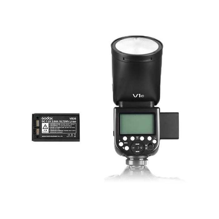 Kameras zibspuldzes - Godox V1 round head flash Fuji X - быстрый заказ от производителя