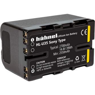 Kameru akumulatori - Hähnel Sony HL-U35 Battery 115821 1000mAh 3.7V - ātri pasūtīt no ražotāja