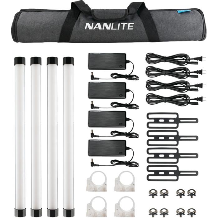 Discontinued - NANLITE PAVOTUBE II 15X 4 LIGHT KIT 15-2021-4KIT