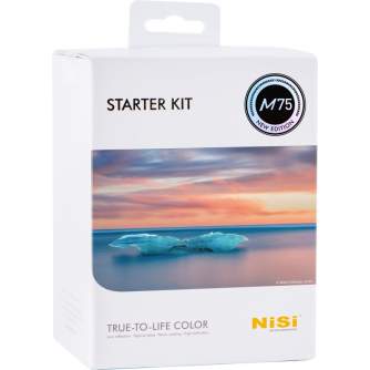 Filtru komplekti - NiSi M75 Starter Kit 75mm System for Mirrorless Cameras - ātri pasūtīt no ražotāja