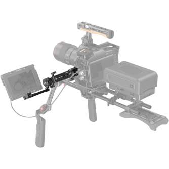 Rigu aksesuāri - SMALLRIG 3507 ADJUSTABLE EVF MOUNT WITH NATO CLAMP 3507 - быстрый заказ от производителя