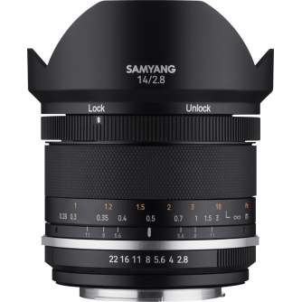 Lenses - SAMYANG MF 14MM F/2,8 MK2 NIKON AE F1110603104 - quick order from manufacturer